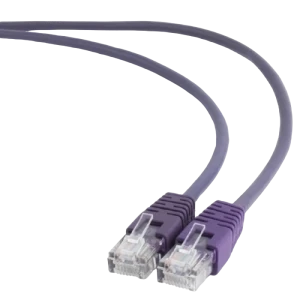 Патч-корд cablexpert pp12-1m/v, cat5e utp, 1м, фиолетовый Thumbnail 2