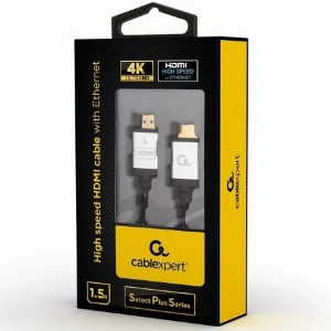 Видео кабель cablexpert ccb-hdmil-1.5m, hdmi (m) - hdmi (m), 1,5м, чёрный Thumbnail 5