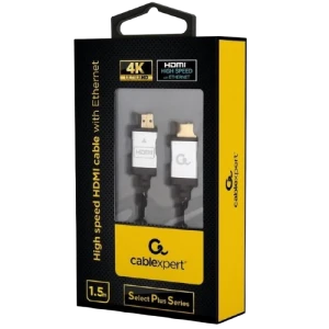 Видео кабель cablexpert ccb-hdmil-1.5m, hdmi (m) - hdmi (m), 1,5м, чёрный Thumbnail 3