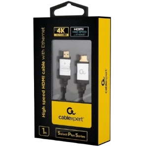 Cablu video cablexpert ccb-hdmil-1m, hdmi (m) - hdmi (m), 1m, negru Thumbnail 3