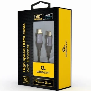 Cablu video cablexpert ccbp-hdmi-10m, hdmi (m) - hdmi (m), 10m, negru Thumbnail 5