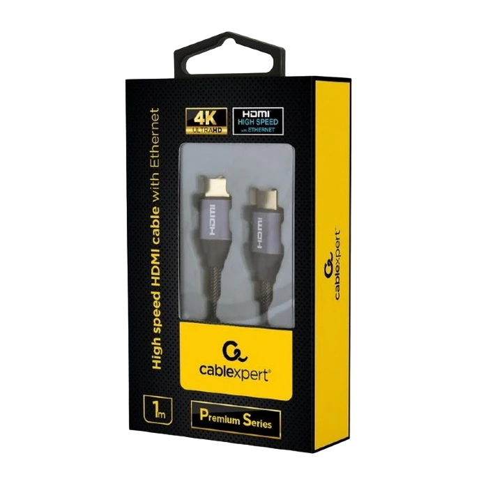 Cablu video cablexpert ccbp-hdmi-1m, hdmi (m) - hdmi (m), 1m, negru 2