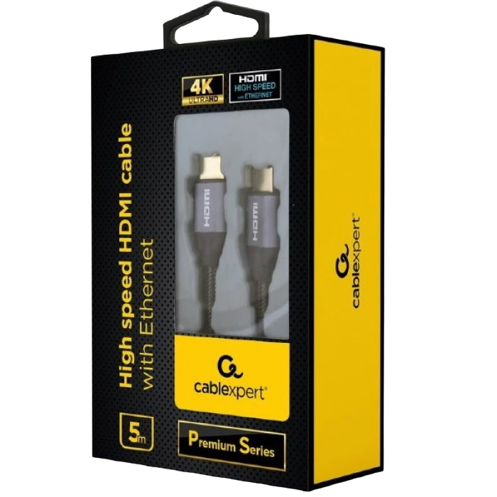 Видео кабель cablexpert ccbp-hdmi-5m, hdmi (m) - hdmi (m), 5м, чёрный 3