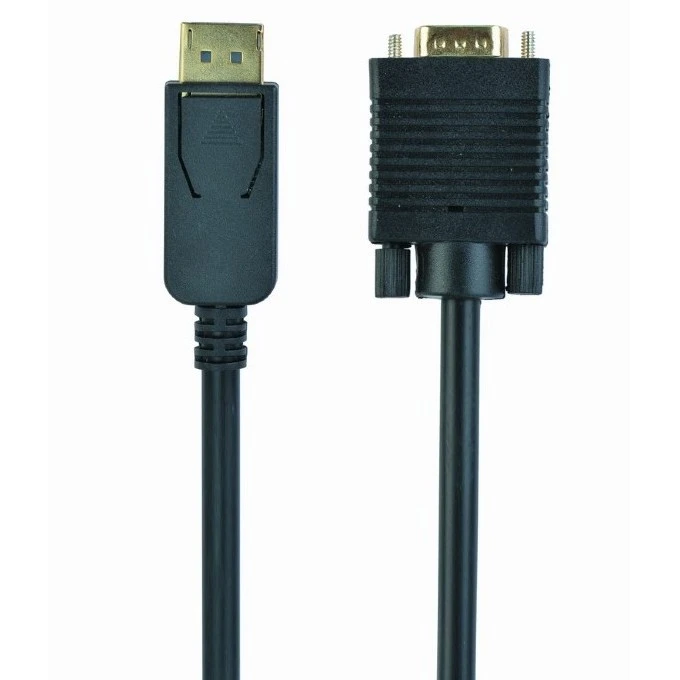 Видео кабель cablexpert ccp-dpm-vgam-6, displayport (m) - vga d-sub (m), 1,8м, чёрный 7