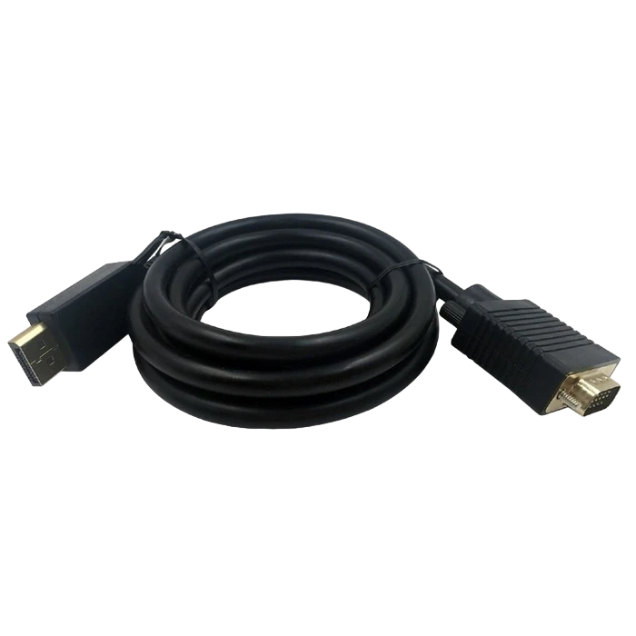 Видео кабель cablexpert ccp-dpm-vgam-6, displayport (m) - vga d-sub (m), 1,8м, чёрный 4