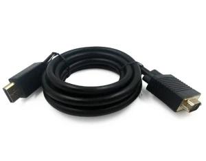 Видео кабель cablexpert ccp-dpm-vgam-6, displayport (m) - vga d-sub (m), 1,8м, чёрный Thumbnail 3