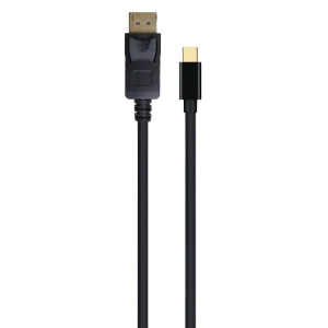 Cablu video cablexpert ccp-mdp2-6, minidp (m) - displayport (m), 1,8m, negru