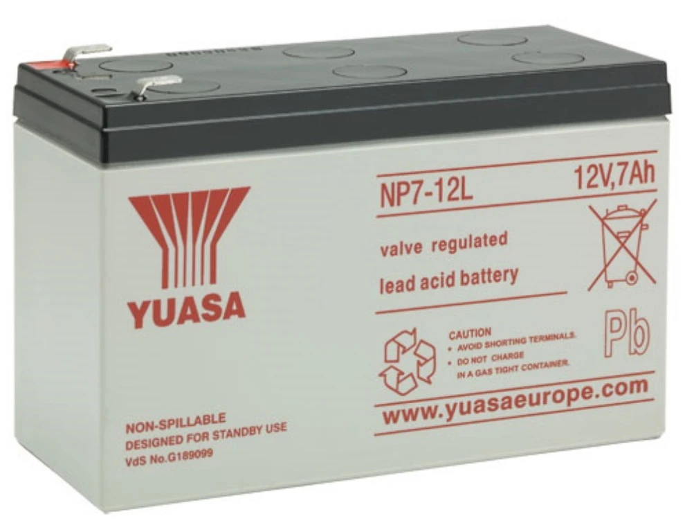 Acumulator ups yuasa np7-12l-tw, 12v 7 2