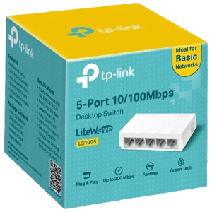 Сетевой коммутатор tp-link ls1005, 5x 10/100 мбит/с Thumbnail 7