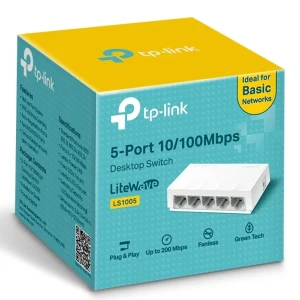 Сетевой коммутатор tp-link ls1005, 5x 10/100 мбит/с Thumbnail 4