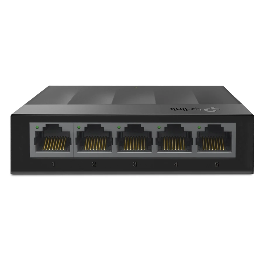 .5-port 10/100/1000mbps switch tp-link litewave "ls1005g", plastic case 3