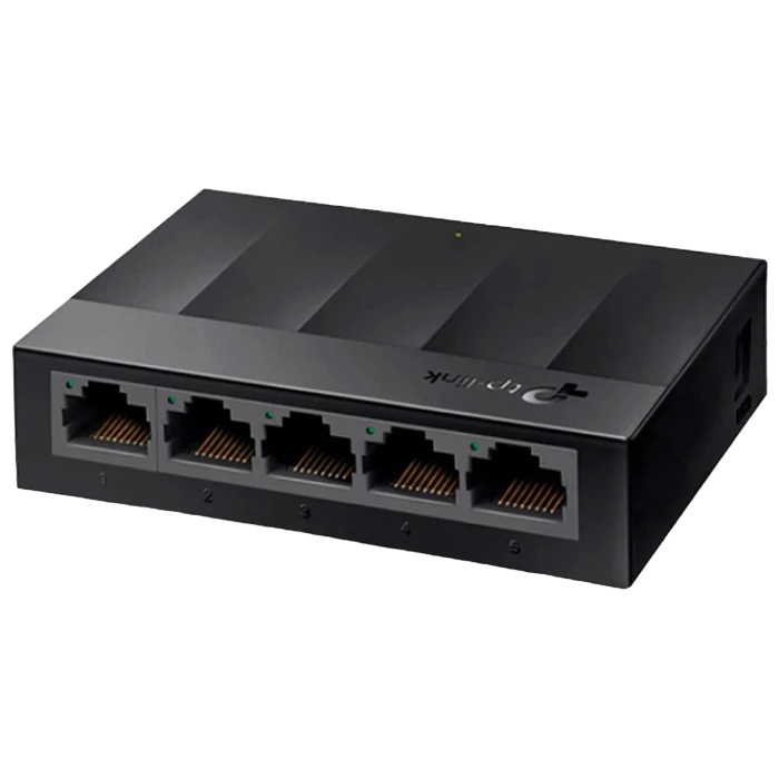 .5-port 10/100/1000mbps switch tp-link litewave "ls1005g", plastic case 4