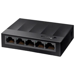 .5-port 10/100/1000mbps switch tp-link litewave "ls1005g", plastic case Thumbnail 4