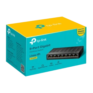 Сетевой коммутатор tp-link ls1008g, 8x 10/100/1000 мбит/с Thumbnail 2
