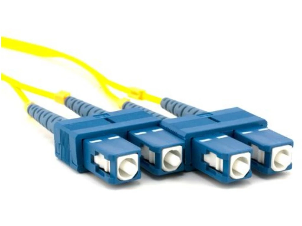 Patch cord apc electronic fo-p007, 1m, galben 2