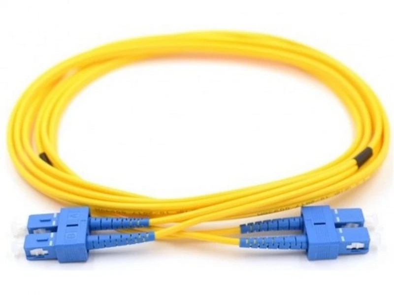 Патч-корд apc electronic fo-p010, 5м, жёлтый 2