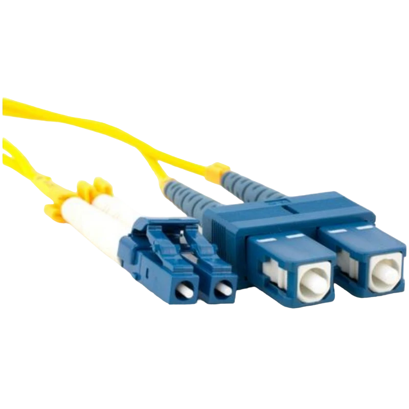 Patch cord apc electronic fo-p016, 5m, galben 2