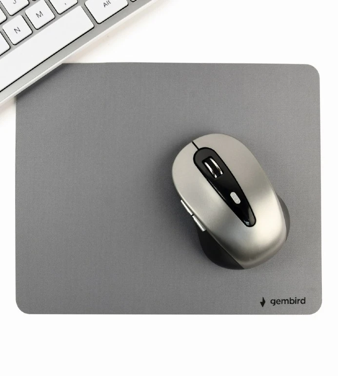 Mouse pad gembird mp-s-g, 220mm x 180mm, gri 4