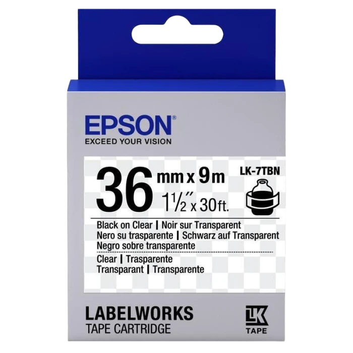 Cartuş de bandă epson lc7tbn9, 36 mm x 9 m 3