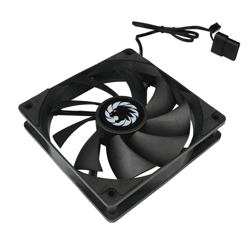 Ventilator pc gamemax gmx-wfbk bk, 120 mm 7