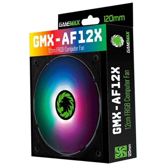 Вентилятор для пк gamemax gmx-af12x, 120 мм 8