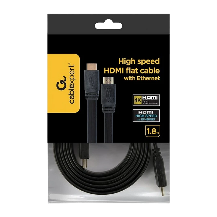 Видео кабель cablexpert cc-hdmi4f-6, hdmi (m) - hdmi (m), 1,8м, чёрный 3