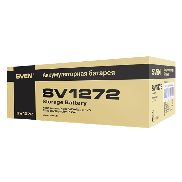 Аккумулятор для резервного питания sven sv-012335, 12в 7,2 4