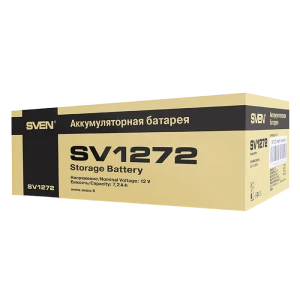 Аккумулятор для резервного питания sven sv-012335, 12в 7,2 Thumbnail 4