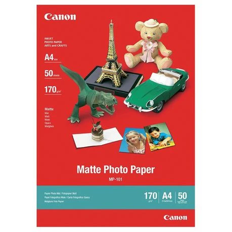 Hârtie fotografică canon double-sided matte paper, a4 2