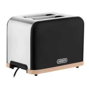 Toaster ardesto t-f420bwd, negru | oțel inoxidabil