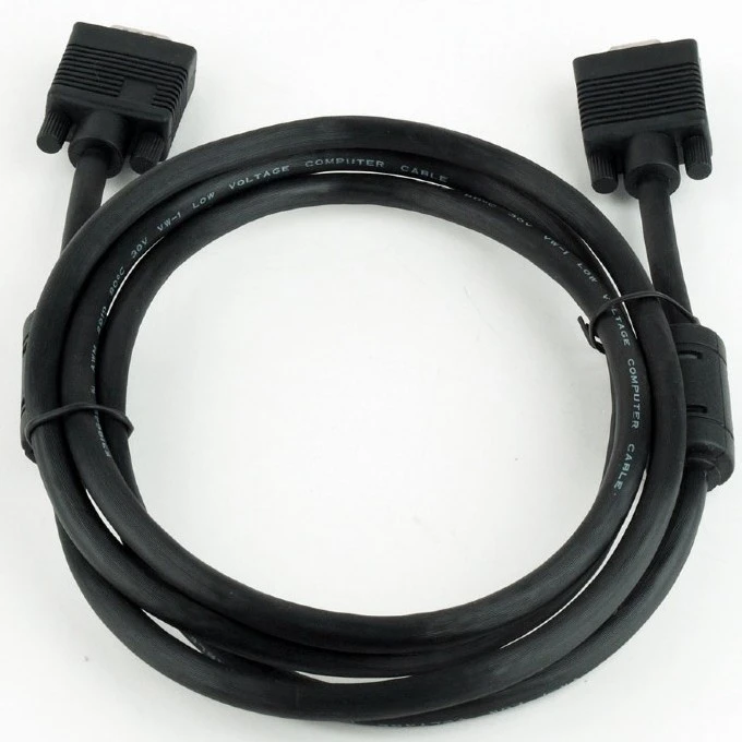 Cablu video cablexpert cc-ppvgax-6b, vga d-sub (m) - vga d-sub (f), 1,8m, negru 5