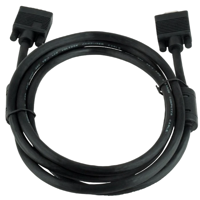 Cablu video cablexpert cc-ppvgax-6b, vga d-sub (m) - vga d-sub (f), 1,8m, negru 4
