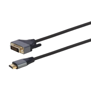 Adaptor video cablexpert cc-hdmi-dvi-4k-6, hdmi (m) - dvi-i (m), 1,8m, negru Thumbnail 5