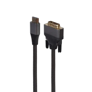 Adaptor video cablexpert cc-hdmi-dvi-4k-6, hdmi (m) - dvi-i (m), 1,8m, negru
