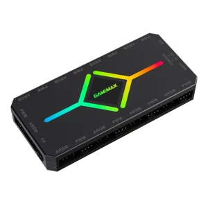 Концентратор вентилятора gamemax v4.0 argb+pwm controller (v4.0), чёрный Thumbnail 4