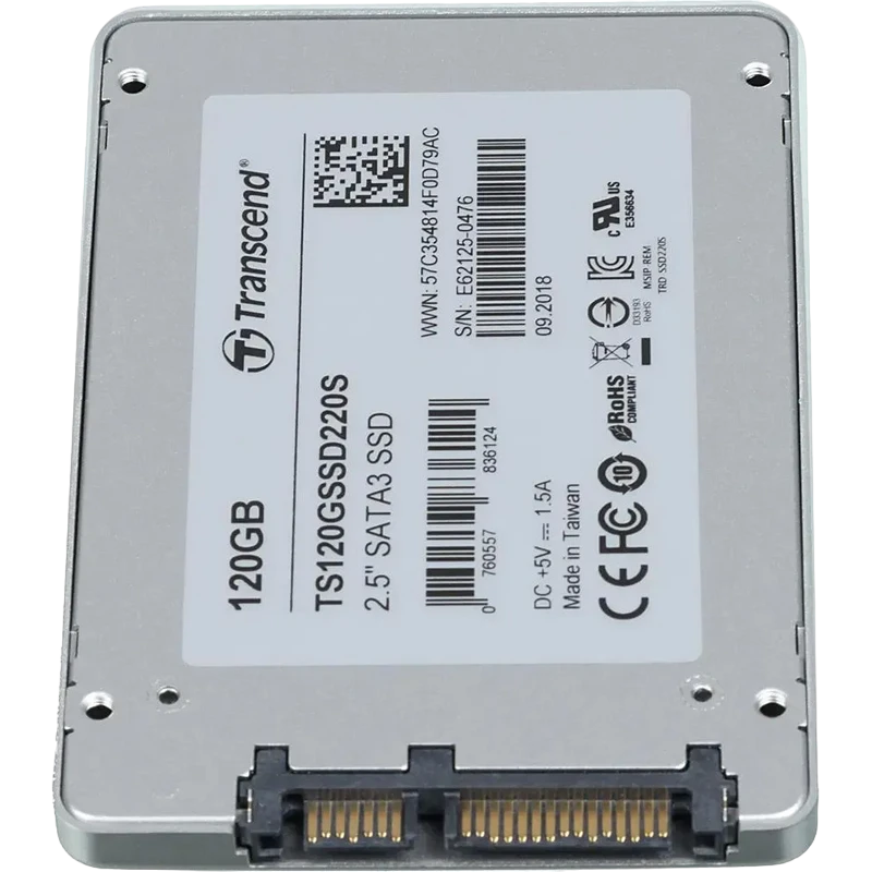 Накопитель ssd transcend ssd220s, 120гб, ts120gssd220s 3