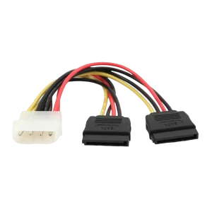 Кабель sata cablexpert cc-sata-psy-0.3m, разноцветный