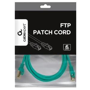 Патч-корд cablexpert pp6-3m/g, cat6 ftp , 3м, зелёный Thumbnail 6