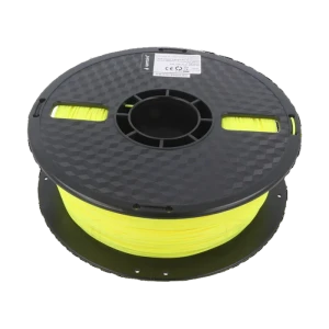 Filament pentru imprimantă 3d gembird 3dp-pla1.75-01-fy, pla, galben fluorescent, 1.75 mm, 1kg Thumbnail 3