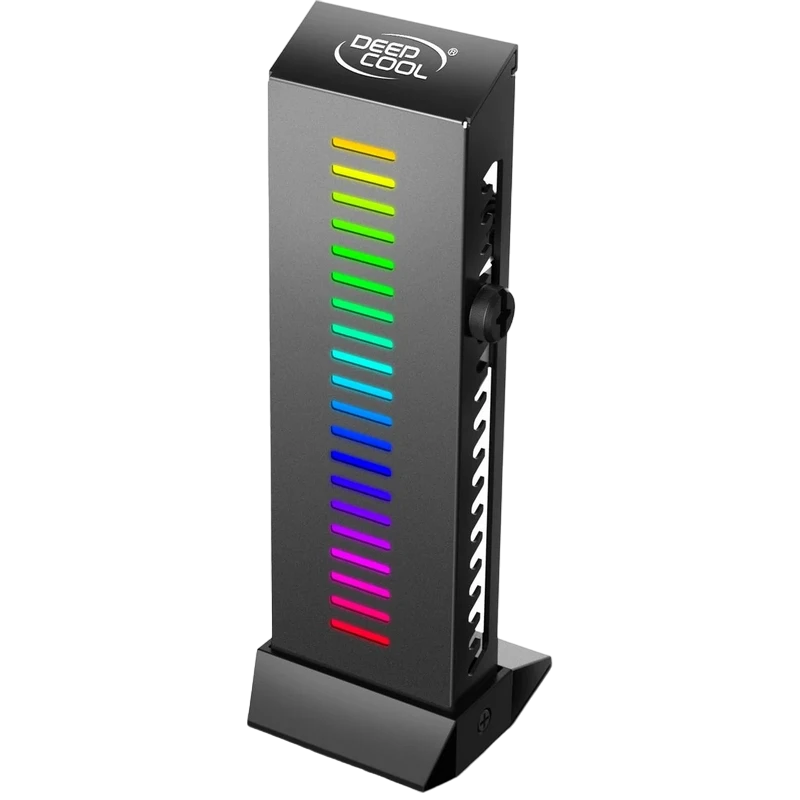Держатель видеокарты deepcool gh-01 a-rgb, чёрный 3