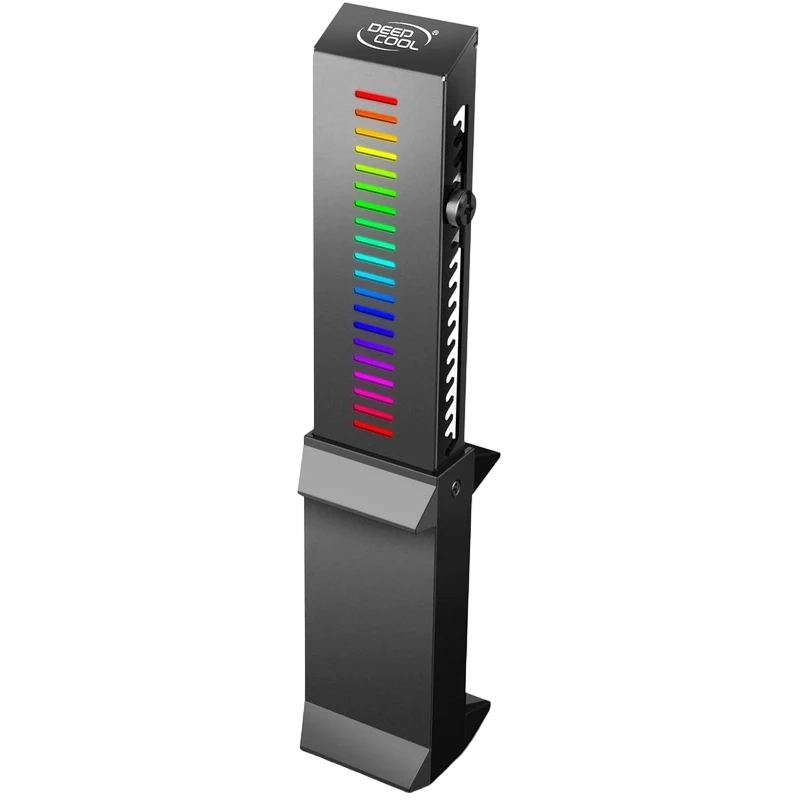 Держатель видеокарты deepcool gh-01 a-rgb, чёрный 9