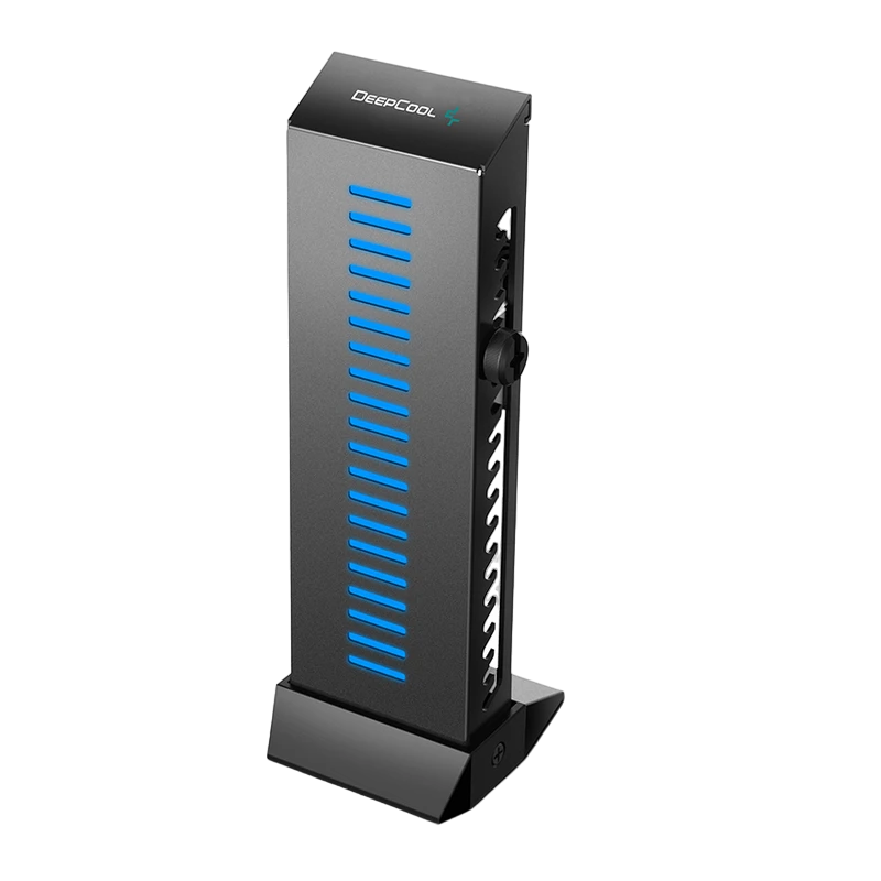 Держатель видеокарты deepcool gh-01 a-rgb, чёрный 4