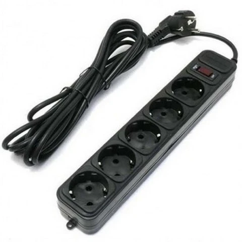 Prelungitor electric ultra power up3-b-10ppb, 5 prize, 3m, negru 2