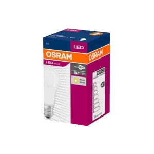 Bec cu led osram valuecla100 13w/827, e27, alb