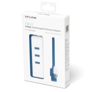 Adaptor usb 3.0 ue330 2 în 1- adaptor gigabit ethernet & 3-port hub ue330 tp-link Thumbnail 3