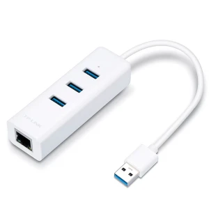Adaptor usb 3.0 ue330 2 în 1- adaptor gigabit ethernet & 3-port hub ue330 tp-link Thumbnail 2