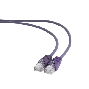 Patch cord cablexpert pp12-0.5m/v, cat5e utp, 0,5m, violet Thumbnail 2