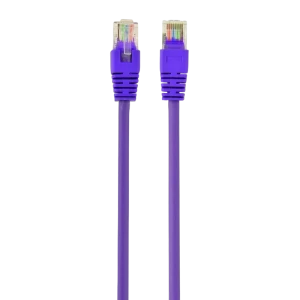 Патч-корд cablexpert pp12-0.5m/v, cat5e utp, 0,5м, фиолетовый