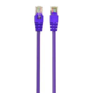 Патч-корд cablexpert pp12-0.5m/v, cat5e utp, 0,5м, фиолетовый