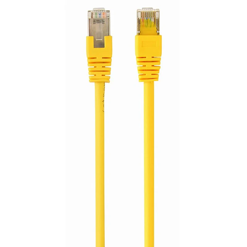 Patch cord cablexpert pp22-0.5m/y, cat5e ftp, 0,5m, galben 7